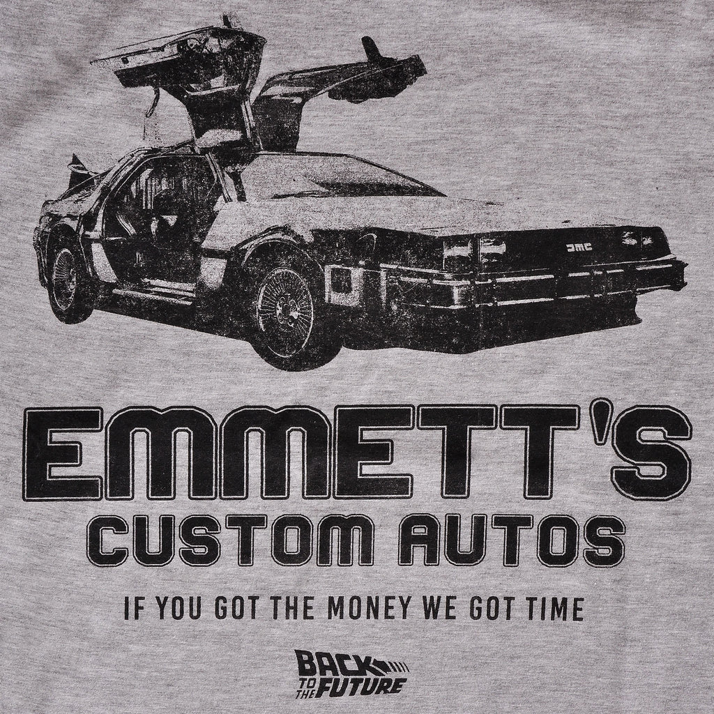 Product image Back to the Future - Emmett's Custom Autos T-Shirt grey