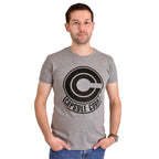 Product image Dragon Ball Z - Capsule Corporation Logo T-Shirt grey