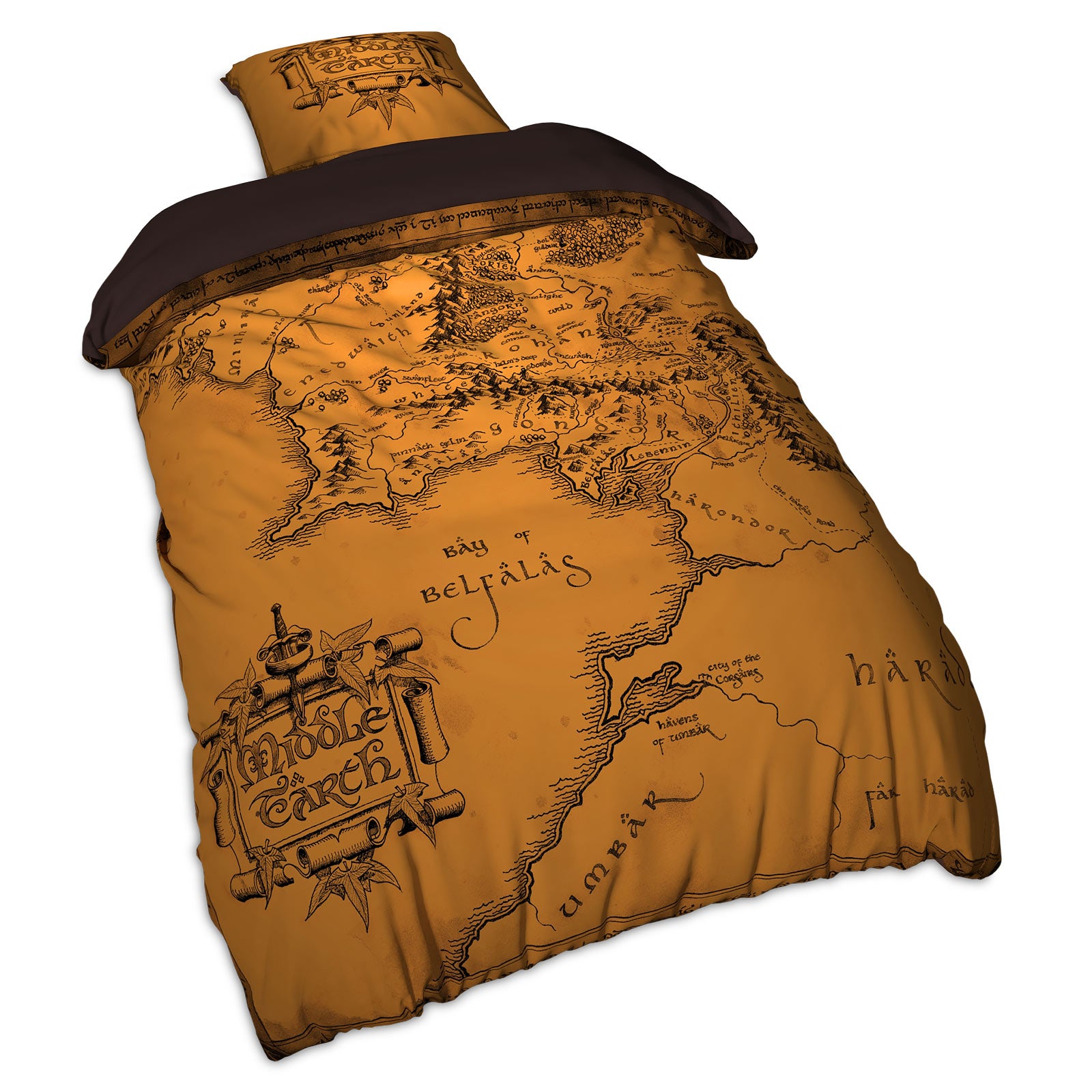 Product image The Lord of the Rings - Middle Earth Map Bedding