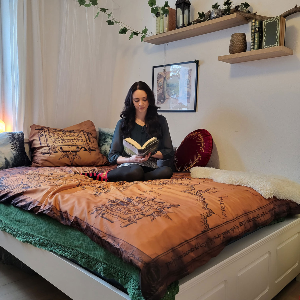 Product image The Lord of the Rings - Middle Earth Map Bedding