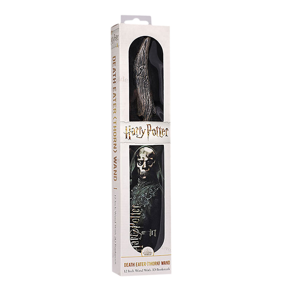 Product image Death Eater Wand for Young Wizards with Bookmark - Harry Potter