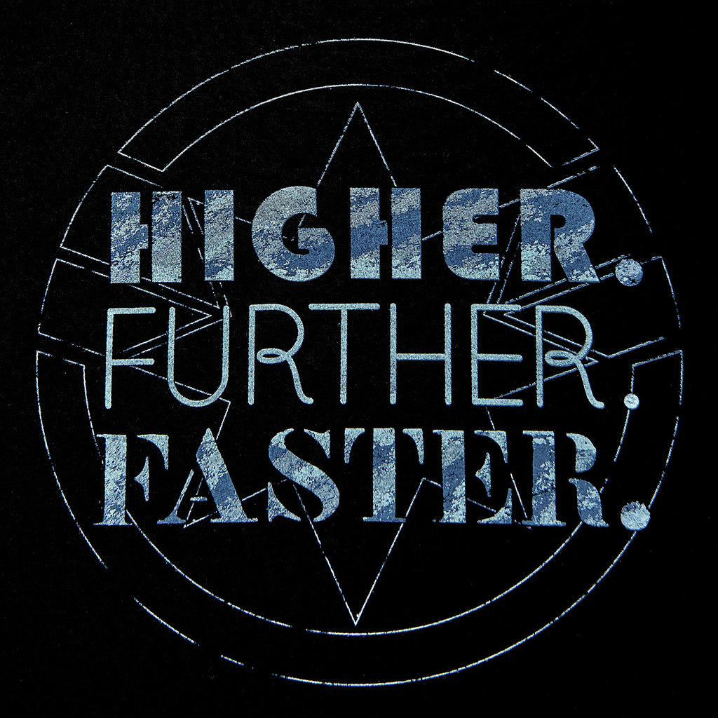 Product image Captain Marvel - Higher Further Faster T-Shirt black