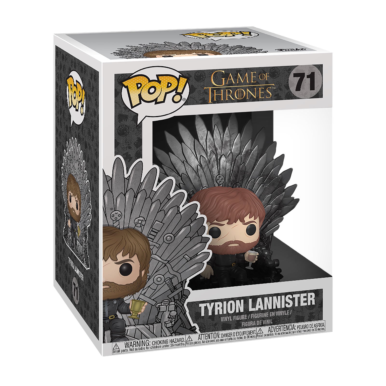 Product image Game of Thrones - Tyrion Lannister with Iron Throne Funko Pop Figurine
