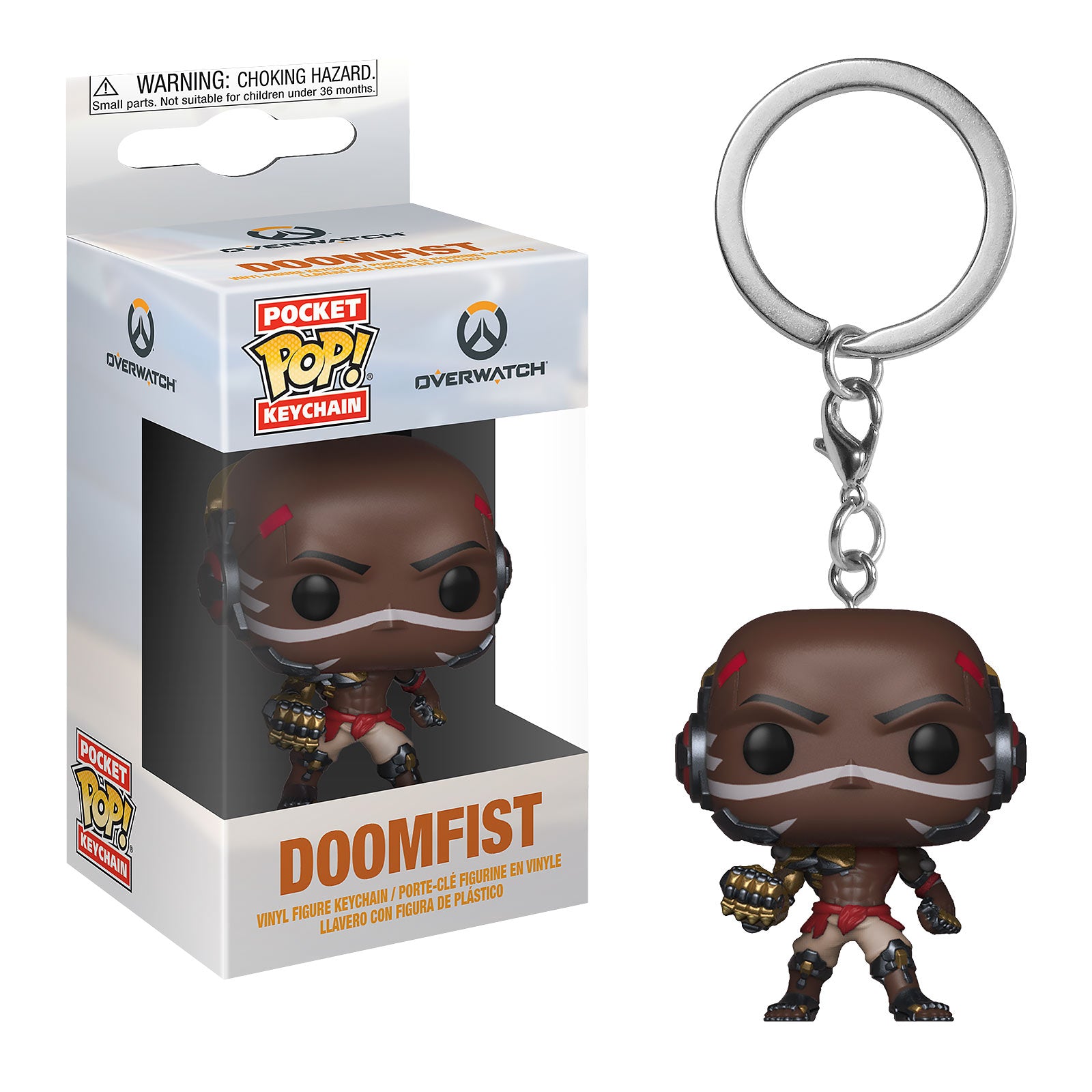 Product image Overwatch - Doomfist Funko Pop Keychain