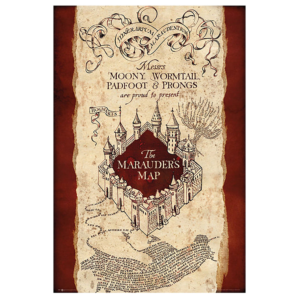 Product image Harry Potter - Marauder's Map Maxi Poster