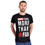 Product image Marvel - More Than a Fan T-Shirt black