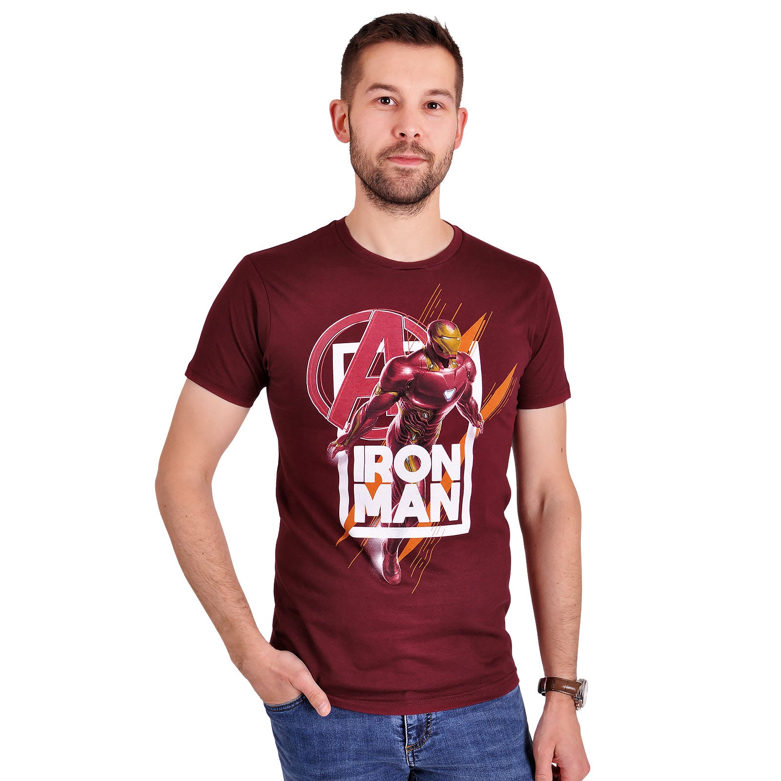 Product image Avengers - Iron Man Fly T-Shirt red