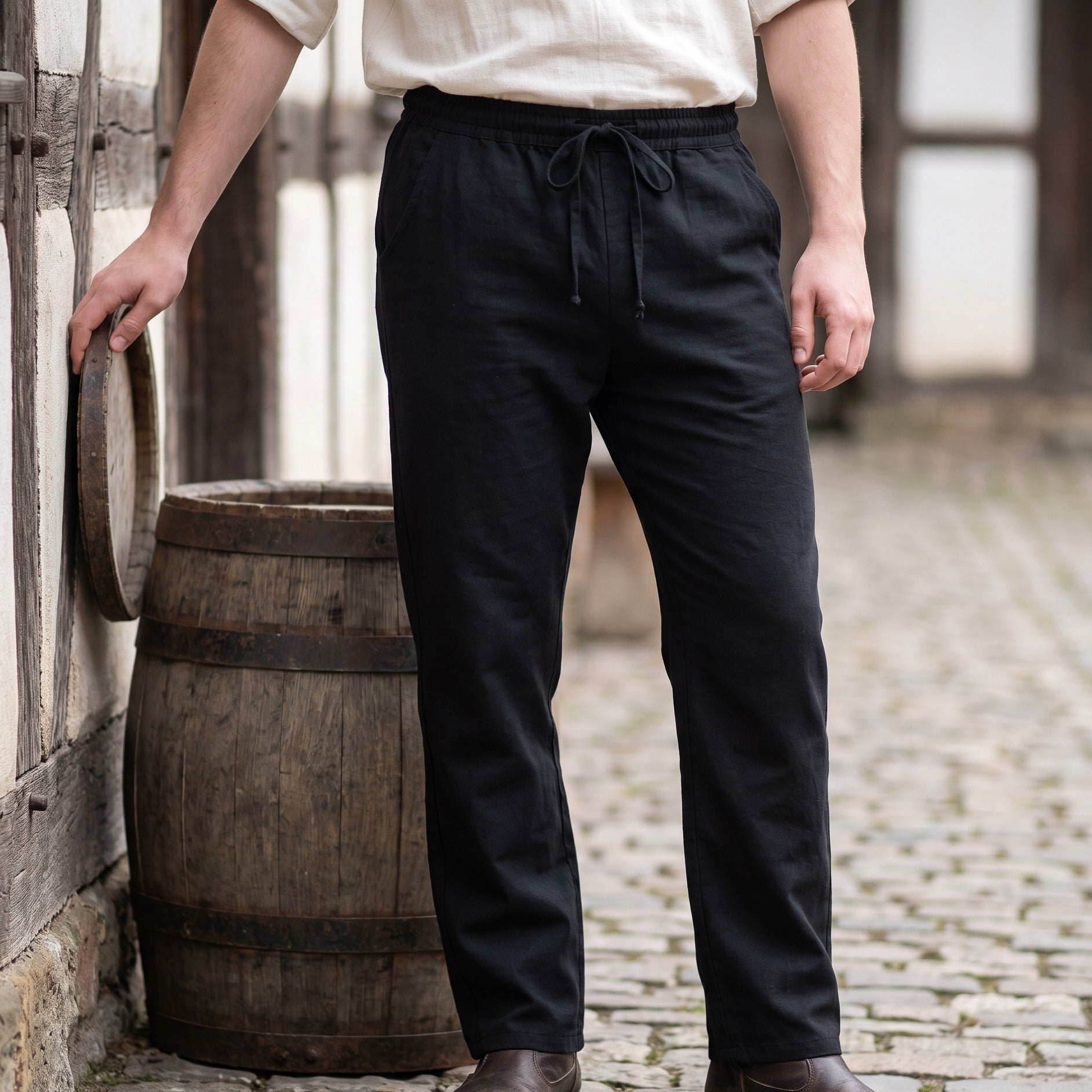 Product image Medieval Trousers Jören Black