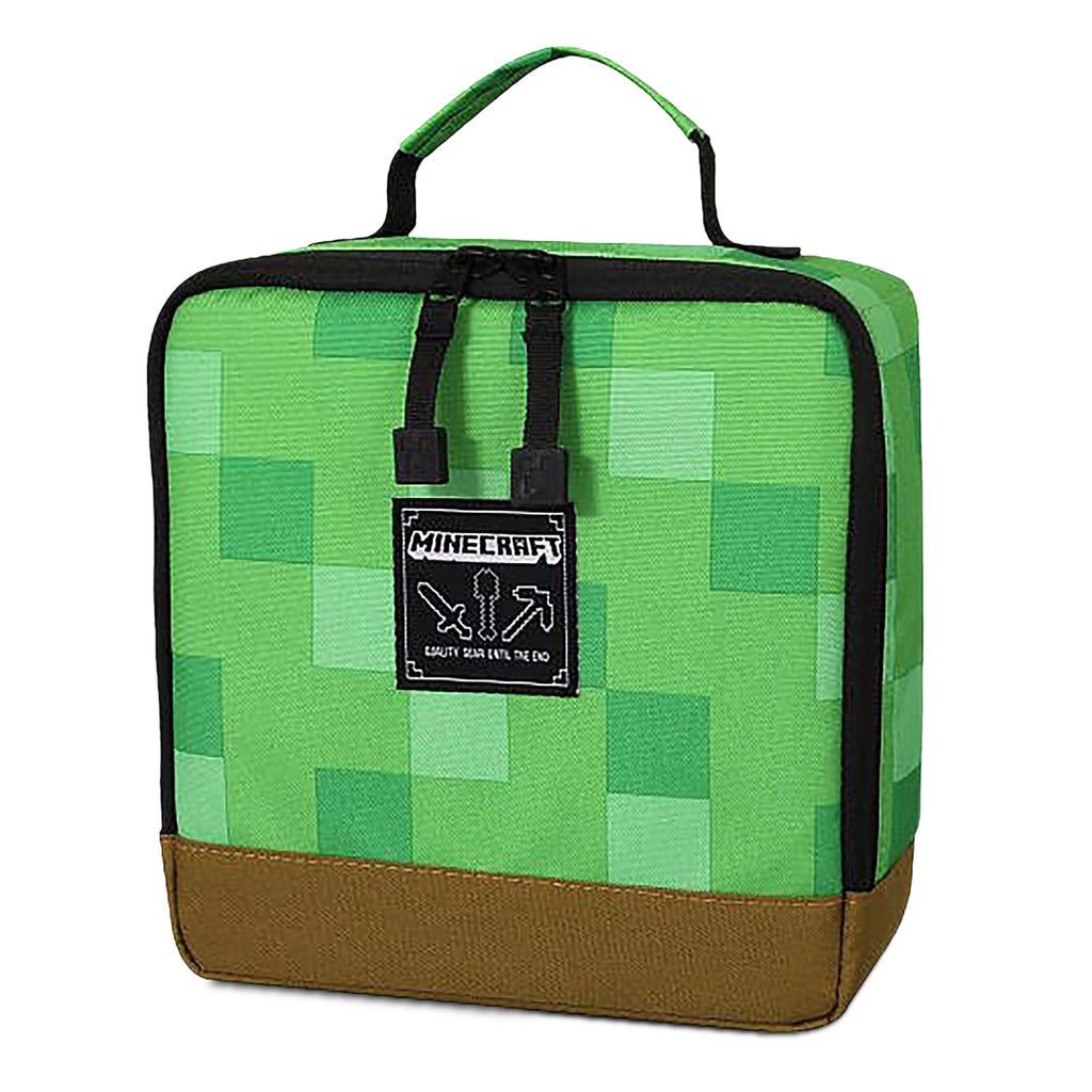 Product image Minecraft - Pixel Block Lunchbox green