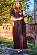 Product image Medieval Summer Dress Lysa Brown-Beige