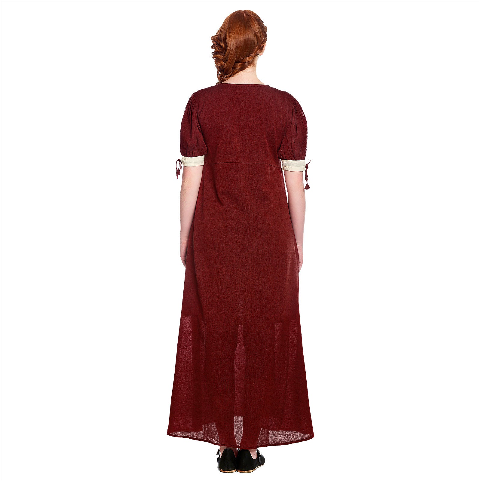 Product image Medieval Summer Dress Lysa Red-Beige