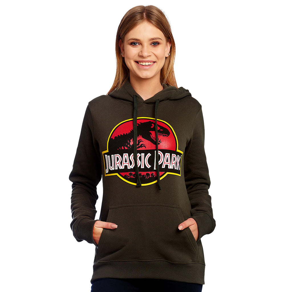 Product image Jurassic Park - Logo Hoodie green