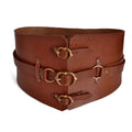 Product image Medieval bodice belt Audrey deluxe brown