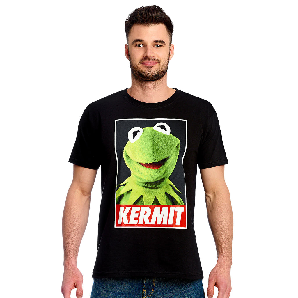 Product image Muppets - Kermit Poster T-Shirt Black