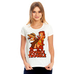 Product image Chip and Dale - Double Trouble Women's T-Shirt White