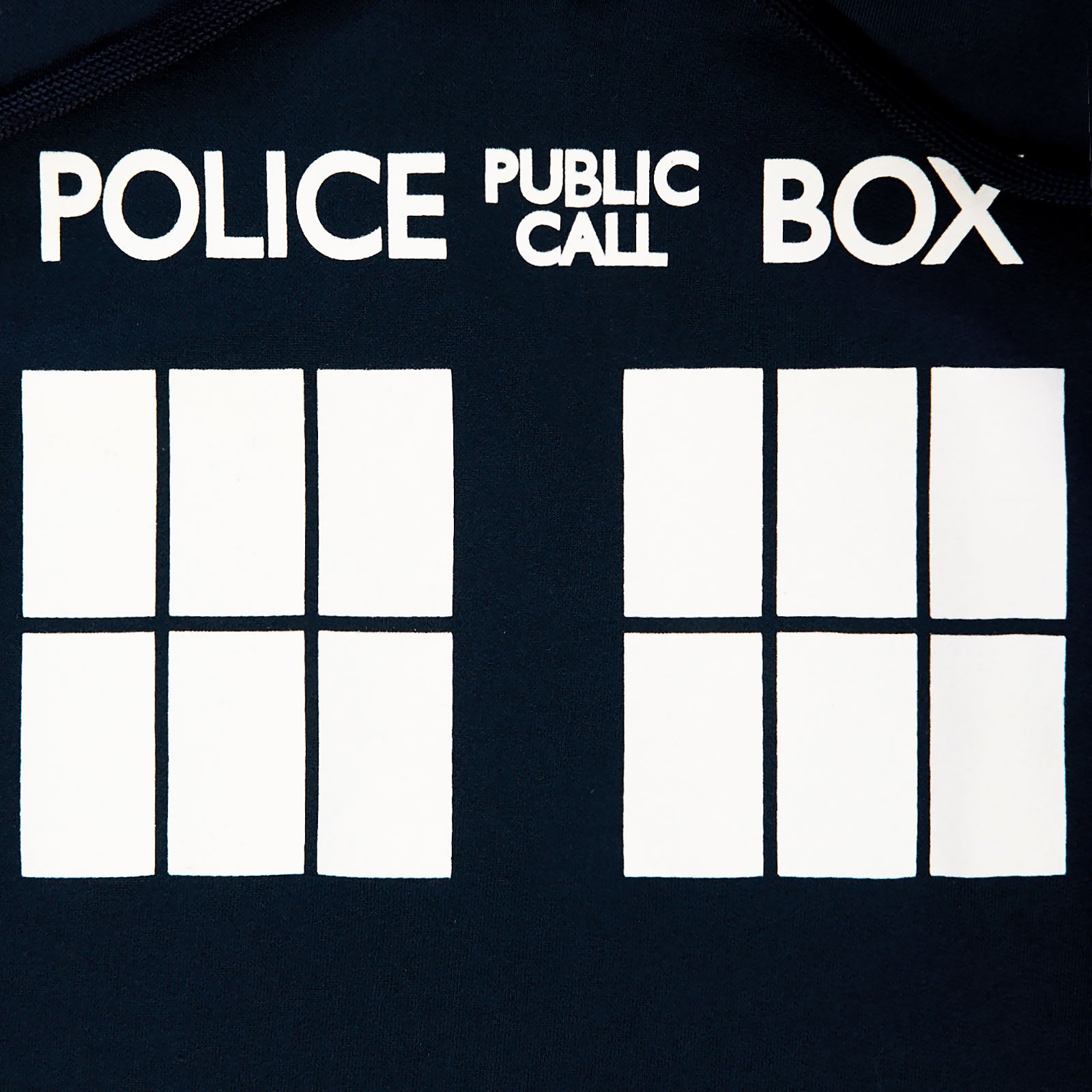 Product image Doctor Who - Tardis Police Box Hoodie blue