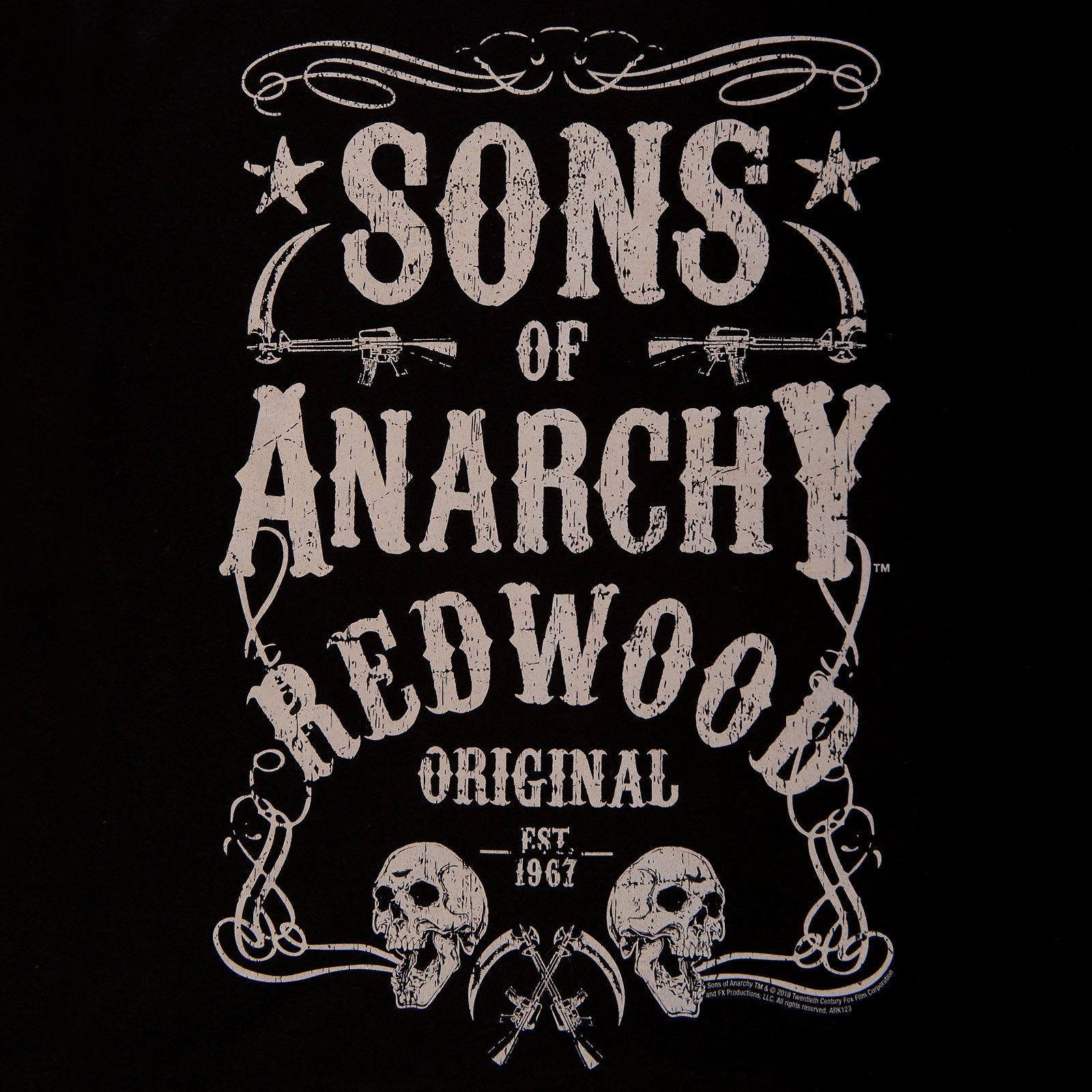 Product image Sons of Anarchy - Redwood Original Est. 1967 T-Shirt black