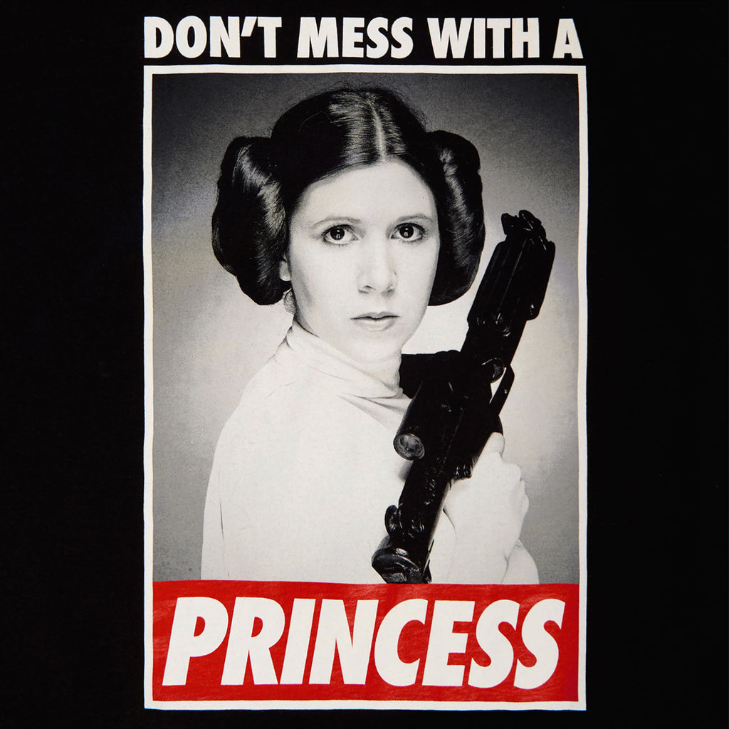 Product image Star Wars - Leia Don't Mess With a Princess T-Shirt black