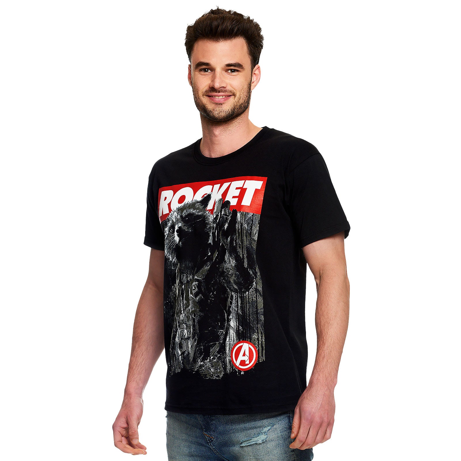 Product image Avengers - Rocket Raccoon T-Shirt Black