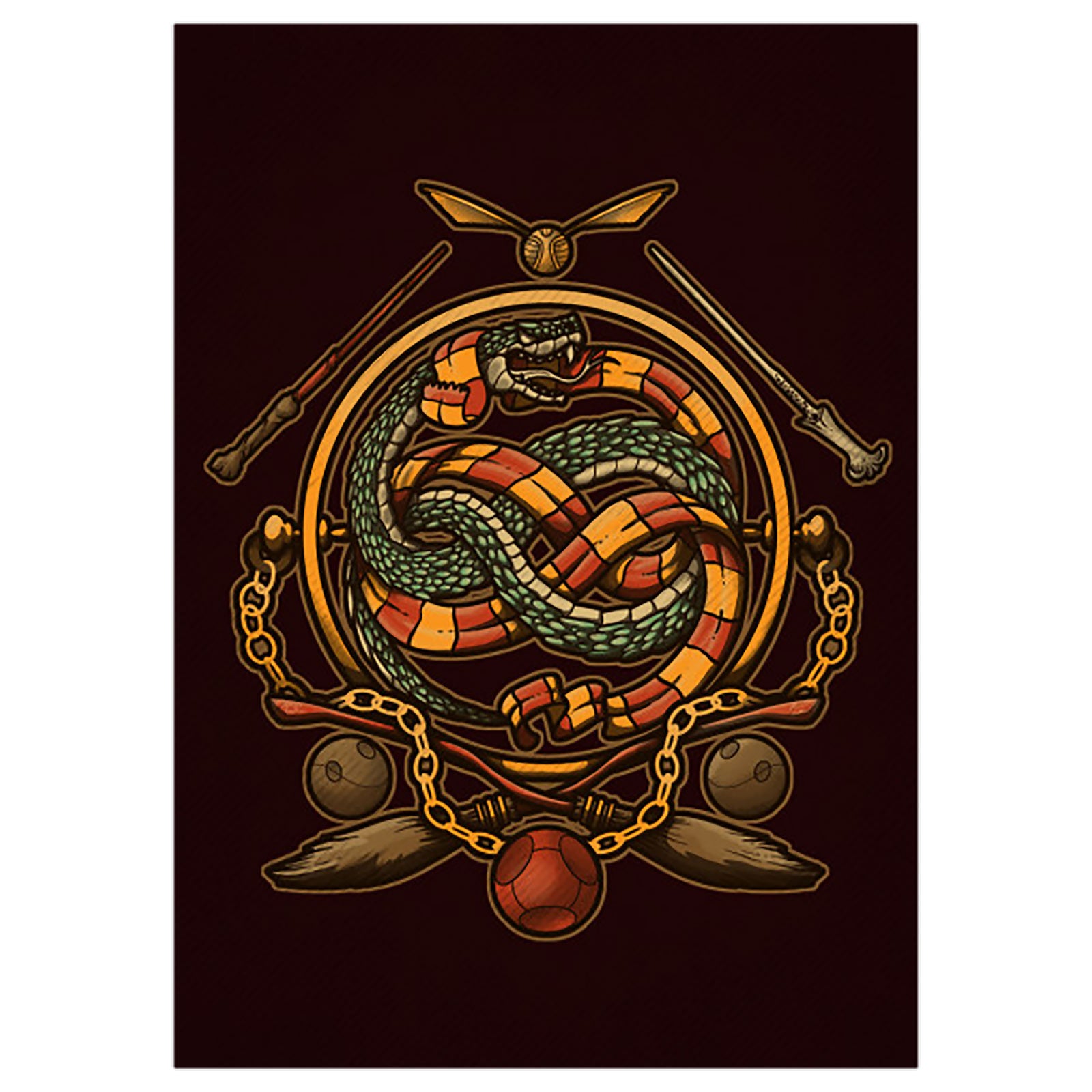 Product image Neverending Magic Metal Poster for Harry Potter Fans