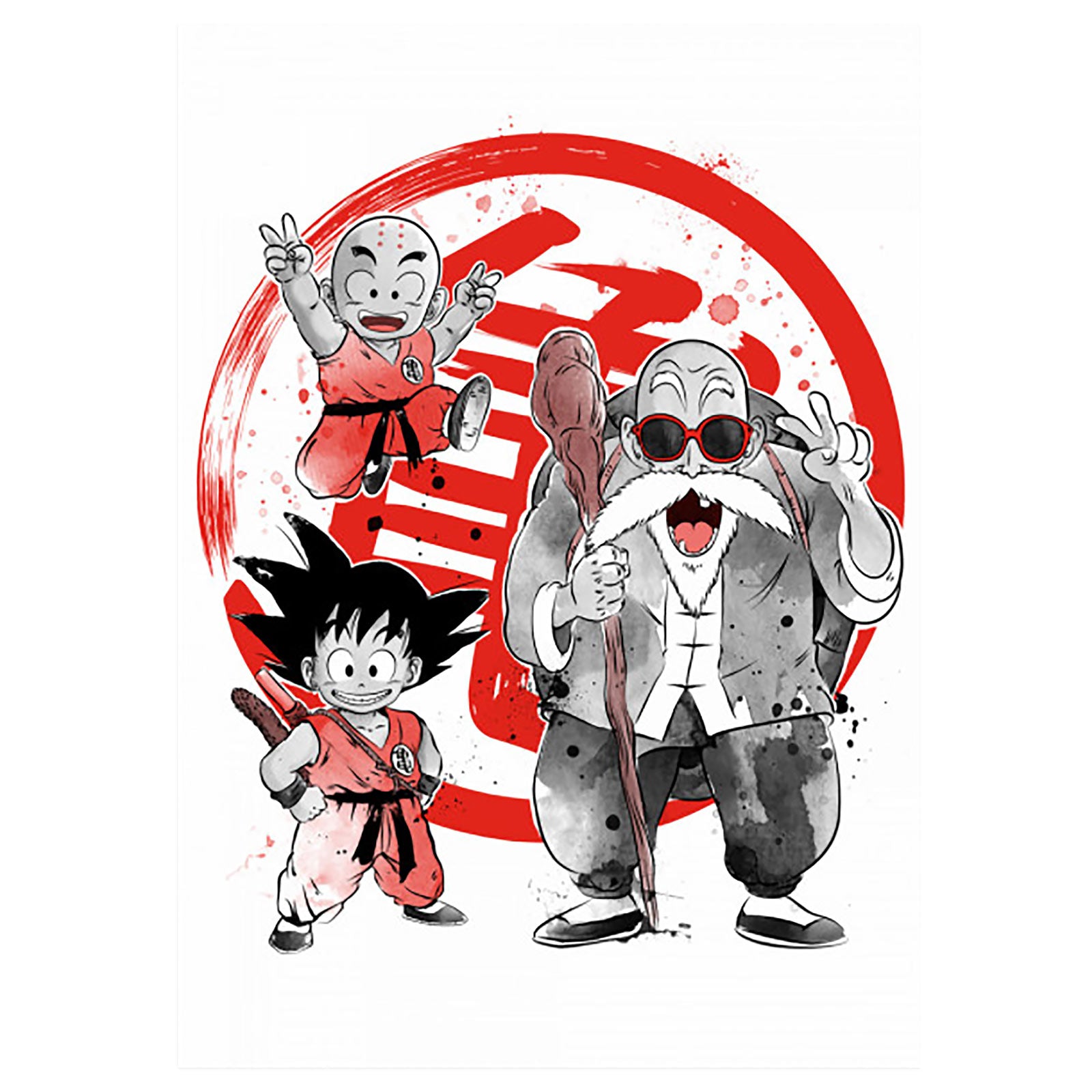 Product image Kame School Metal Poster for Dragon Ball Fans