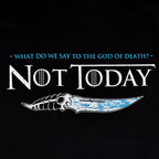 Product image Not Today T-Shirt for Game of Thrones Fans Black