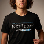 Product image Not Today T-Shirt for Game of Thrones Fans Black