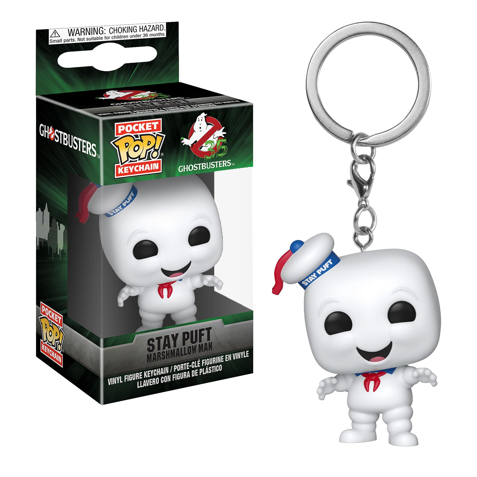 Product image Ghostbusters - Marshmallow Man Funko Pop Keychain