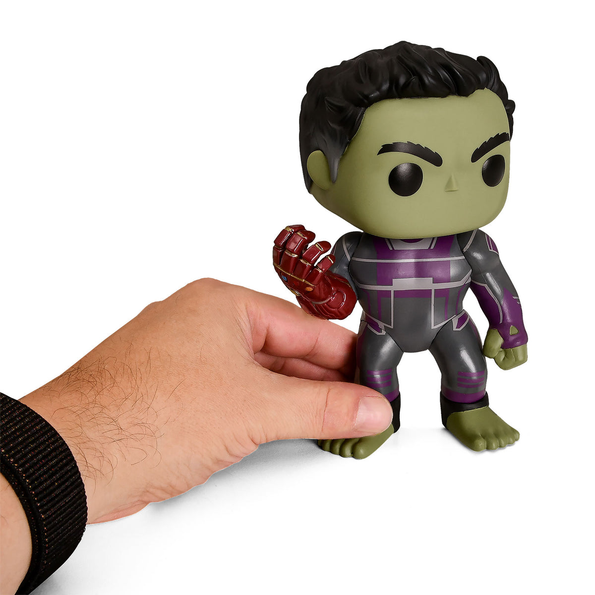 Product image Avengers - Hulk with Nano Gauntlet Endgame Funko Pop bobblehead figure 16 cm