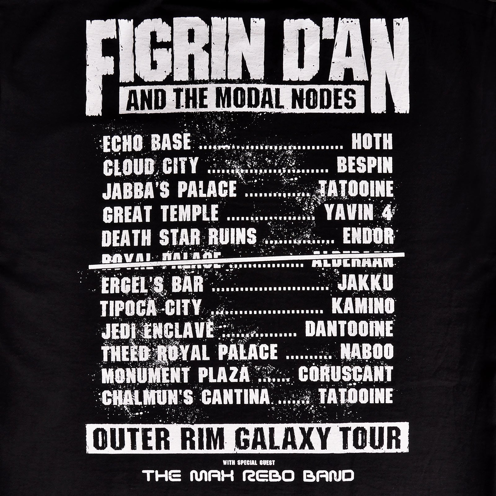 Product image Cantina Band Outer Rim Galaxy Tour T-Shirt - Star Wars