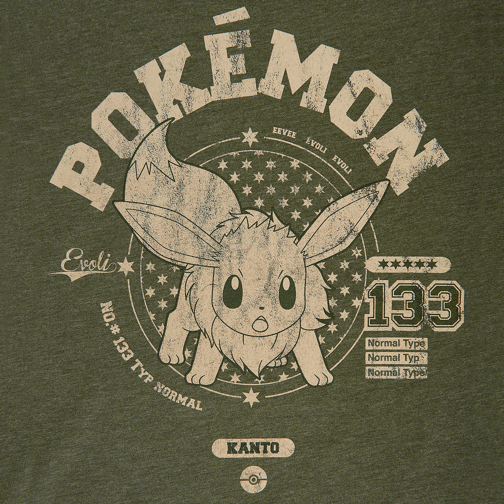 Product image Pokemon - Eevee T-Shirt green
