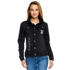 Product image Harry Potter - Marauder's Map Denim Jacket Women's black