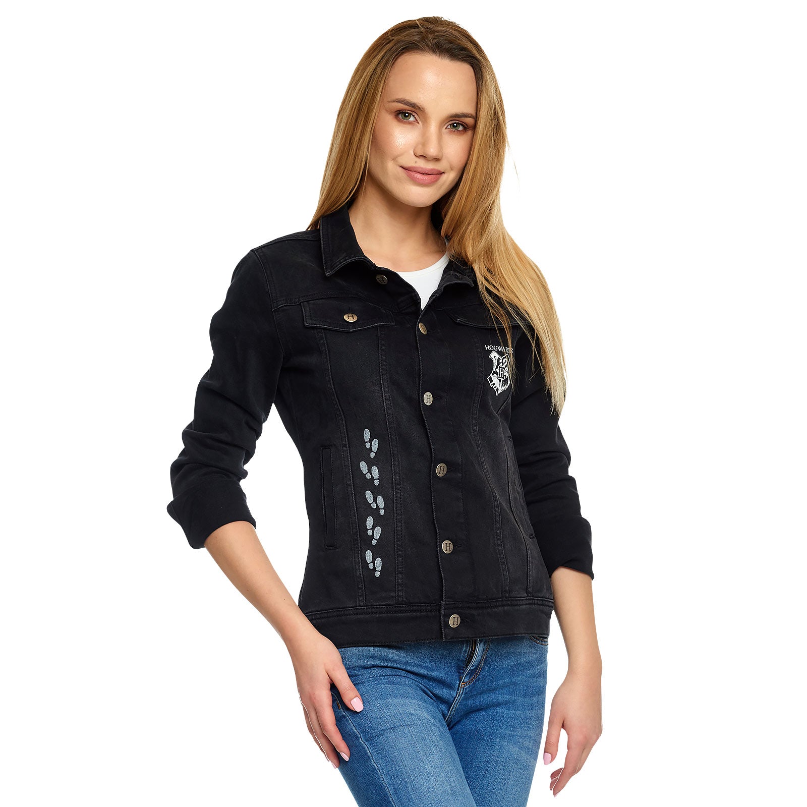 Product image Harry Potter - Marauder's Map Denim Jacket Women's black