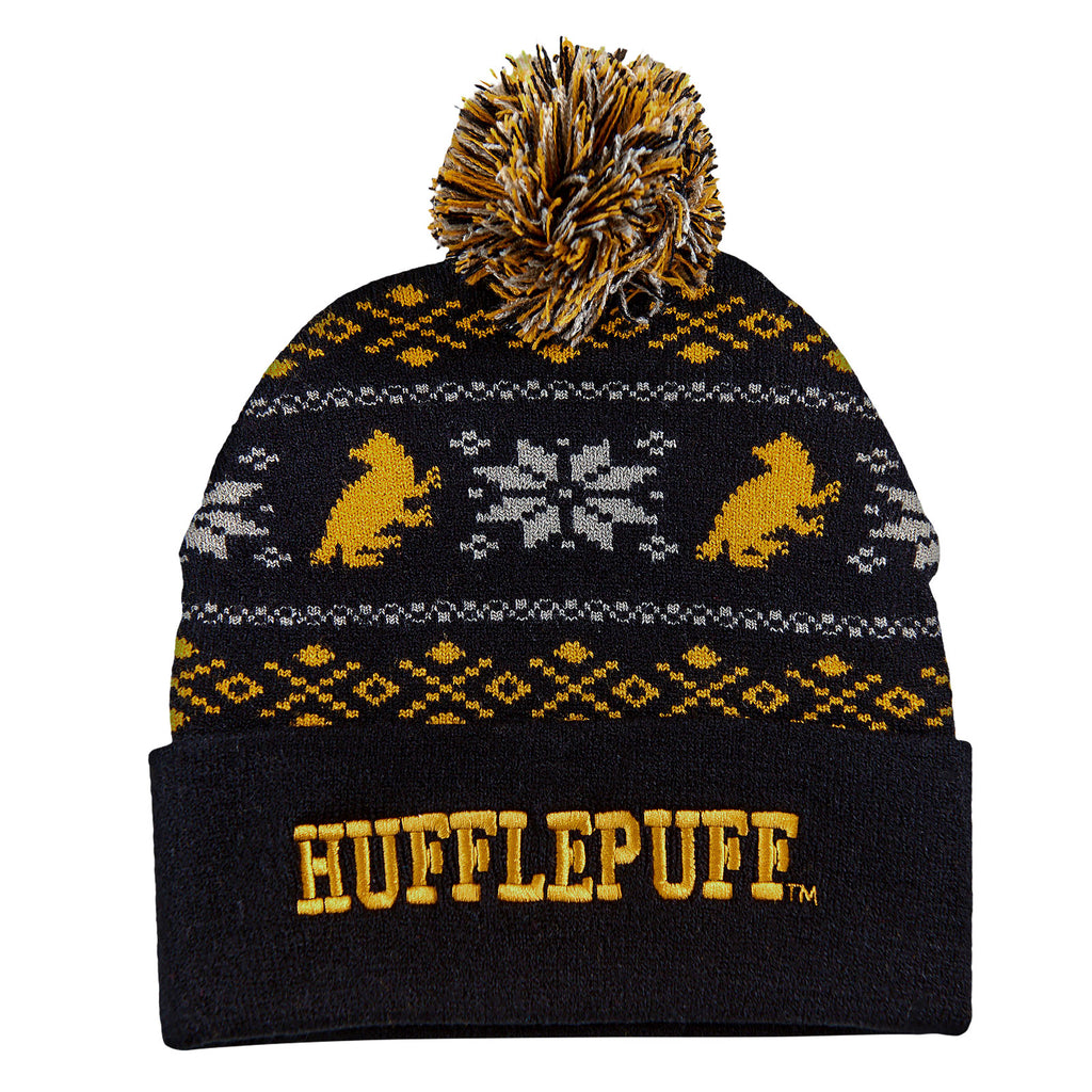 Product image Harry Potter - Hufflepuff Norwegian Hat Black
