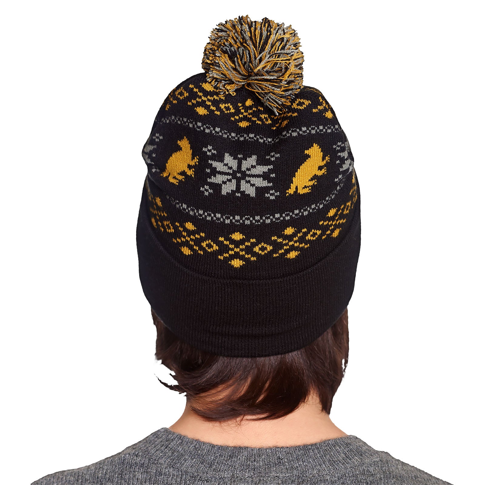 Product image Harry Potter - Hufflepuff Norwegian Hat Black