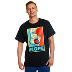 Product image Looney Tunes - Bugs Bunny Nope Poster T-Shirt Black