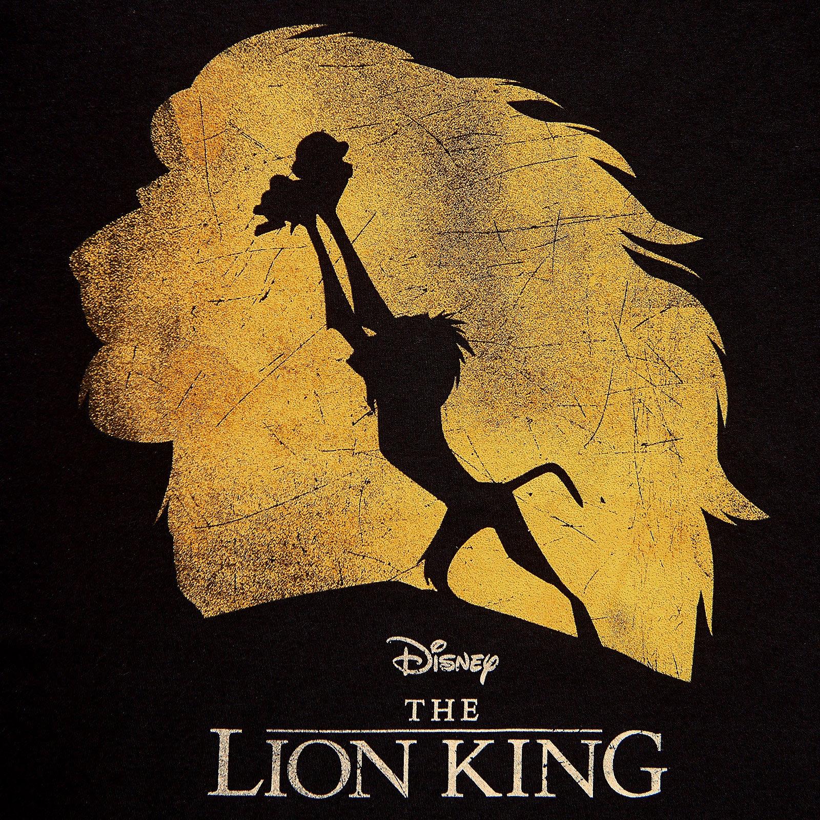 Product image The Lion King - Silhouette T-Shirt Black