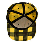 Product image Harry Potter - Hufflepuff Crest Checkered Snapback Cap