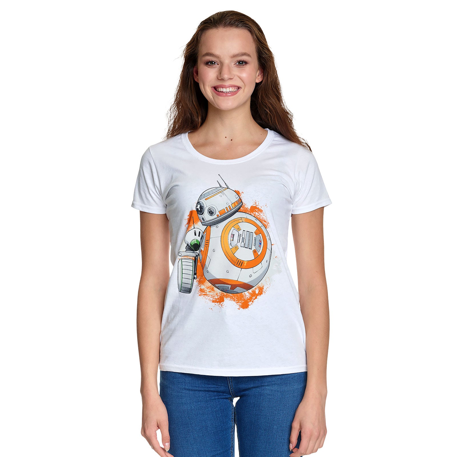 Product image Star Wars - Rolling Droids Women's T-Shirt White