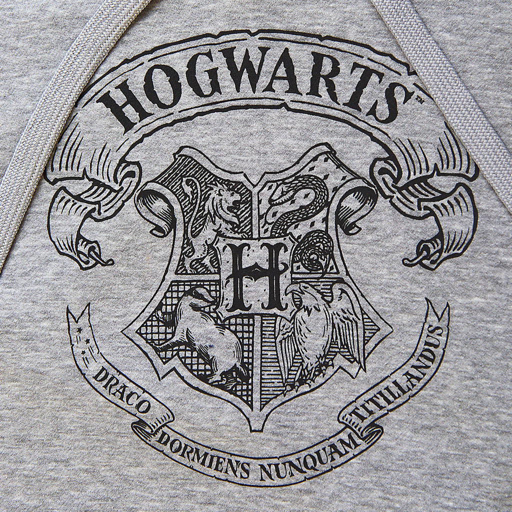 Product image Harry Potter - Hogwarts Crest Hoodie grey
