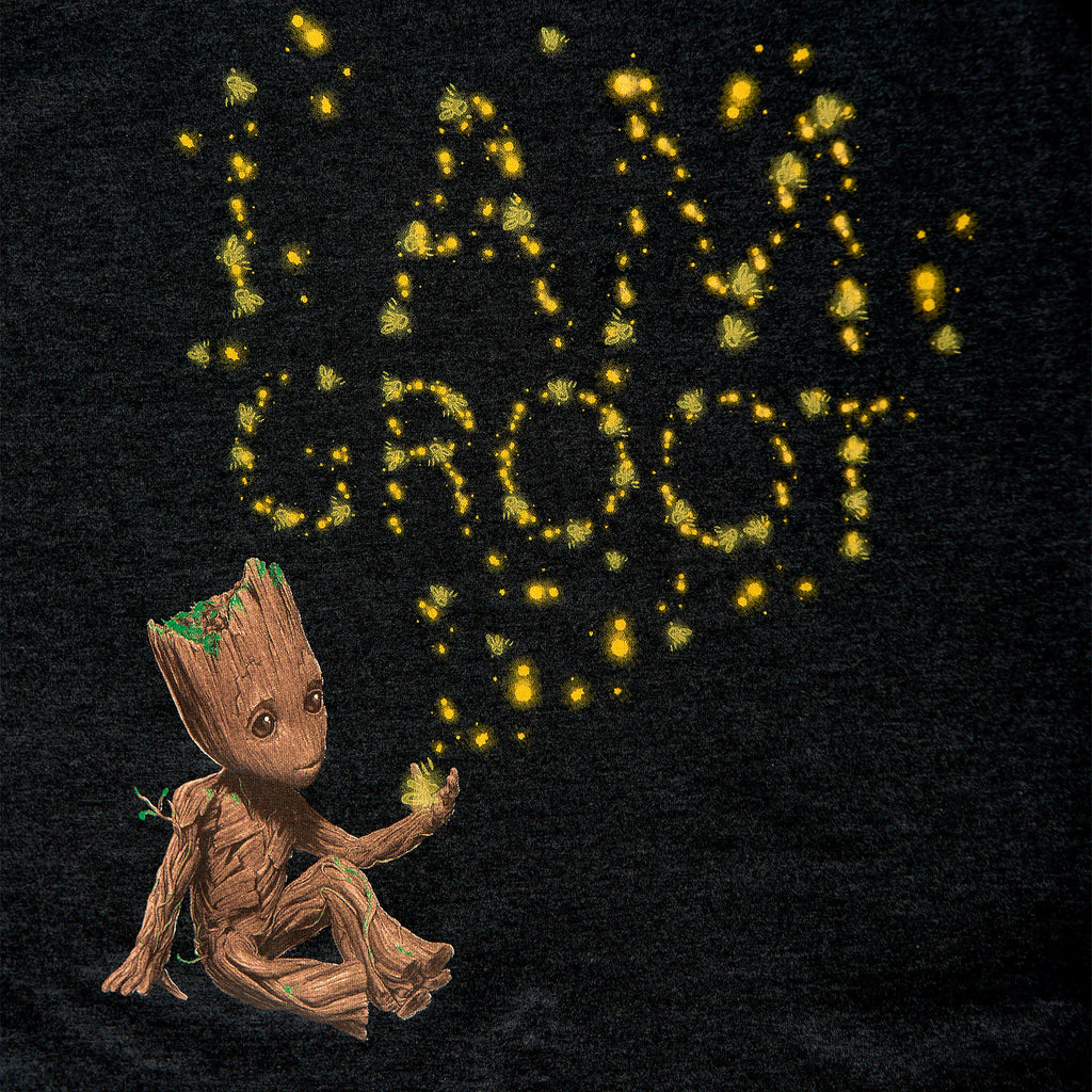 Product image Guardians of the Galaxy - Groot Glow in the Dark Kids T-Shirt Grey