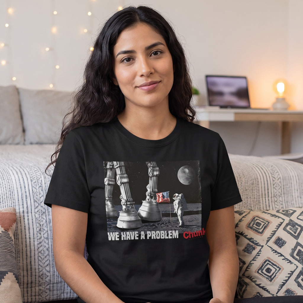 Product image Houston We Have a Problem T-Shirt for Star Wars Fans Black