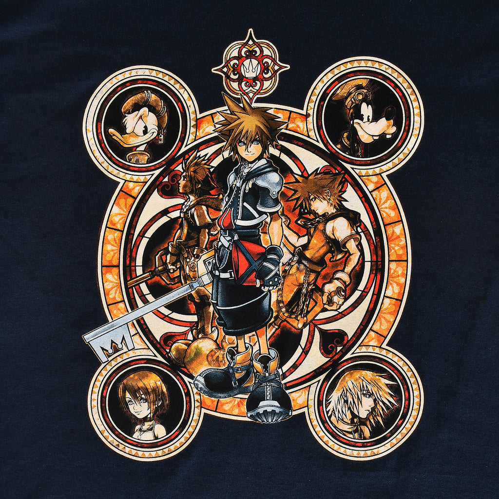 Product image Kingdom Hearts - Characters T-Shirt blue