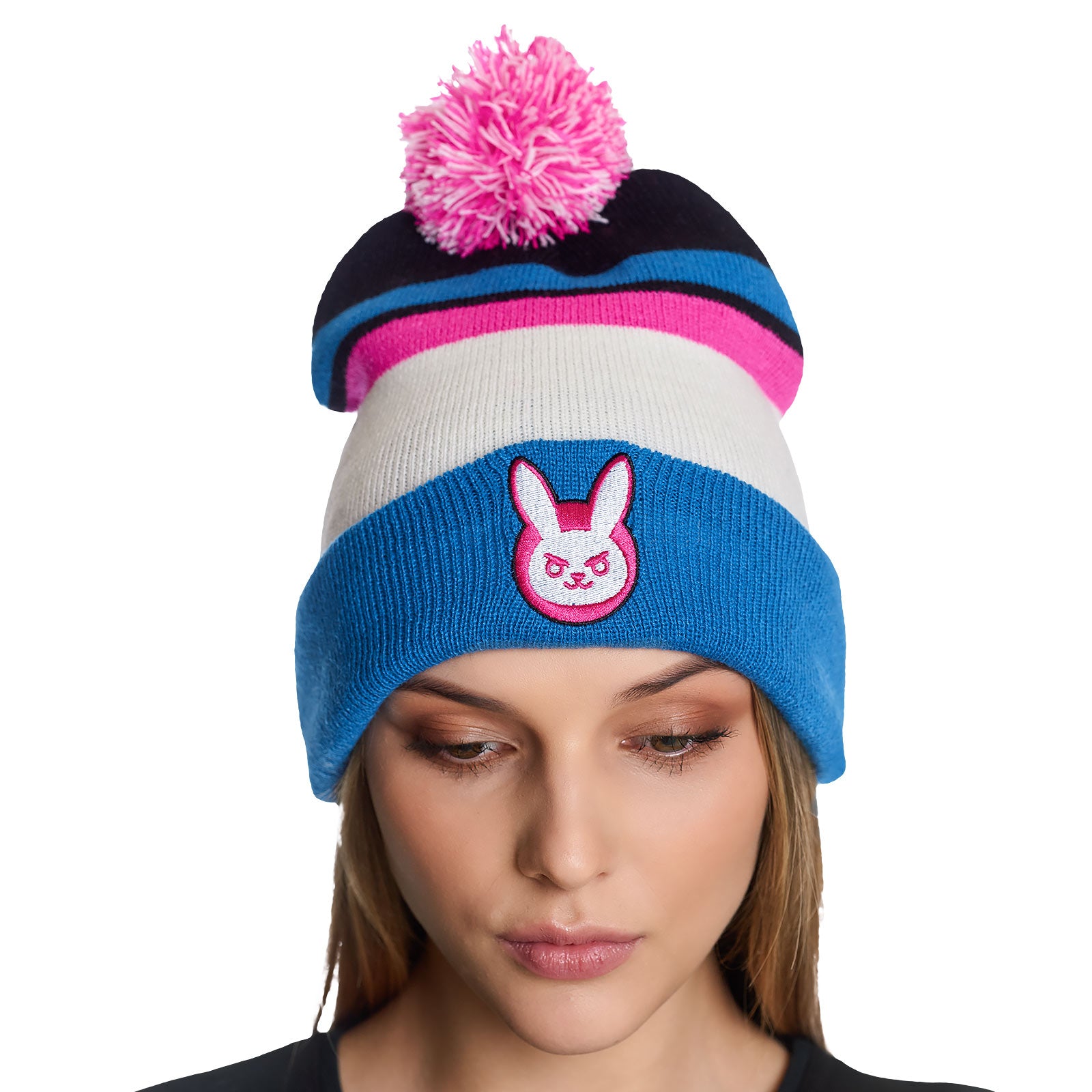 Product image Overwatch - D.VA Bunny Hat with Pompom