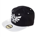 Product image Zelda - Hyrule Logo Snapback Cap black-white
