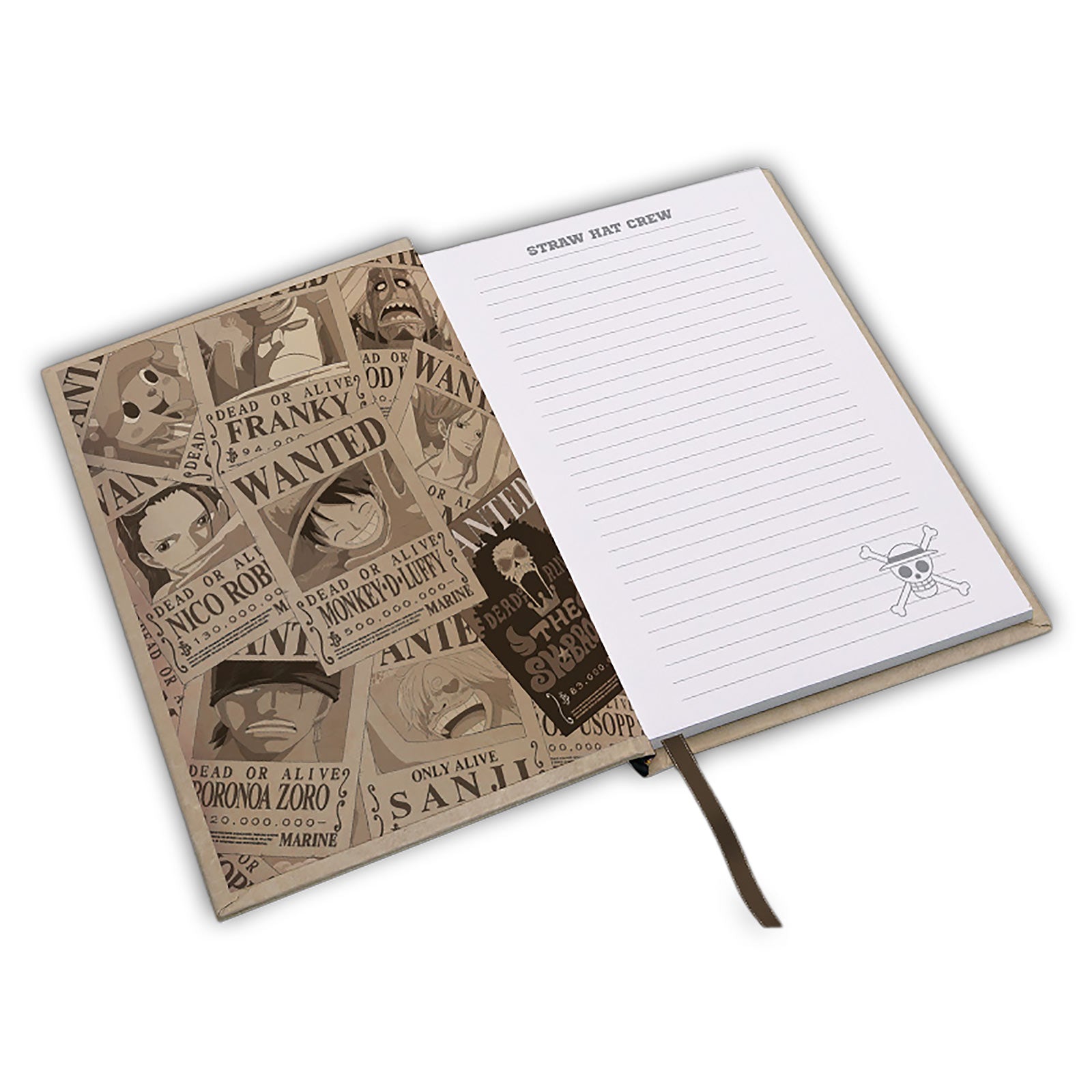 Product image One Piece - Wanted Luffy A5 Notebook