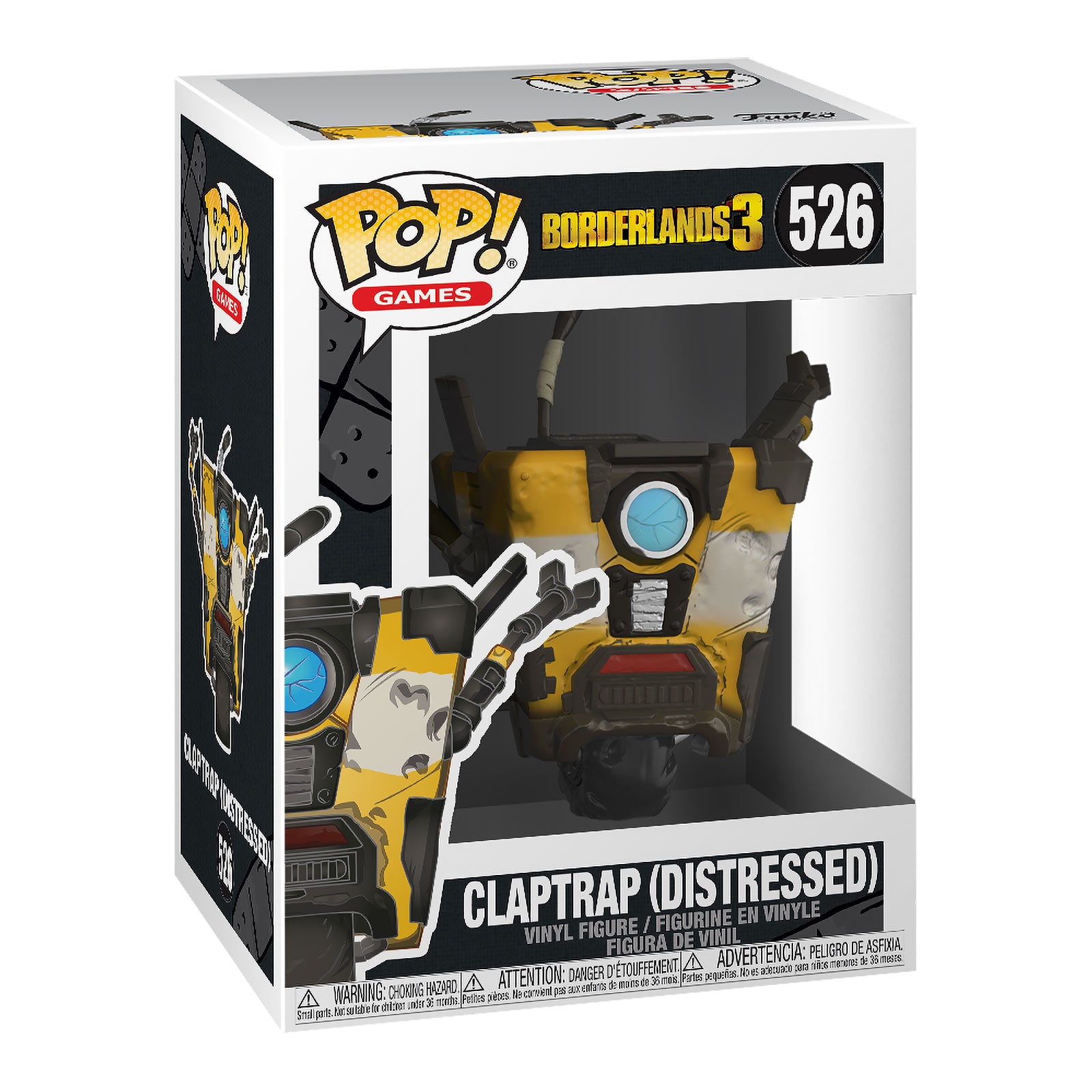Product image Borderlands - Claptrap Distressed Funko Pop Figure