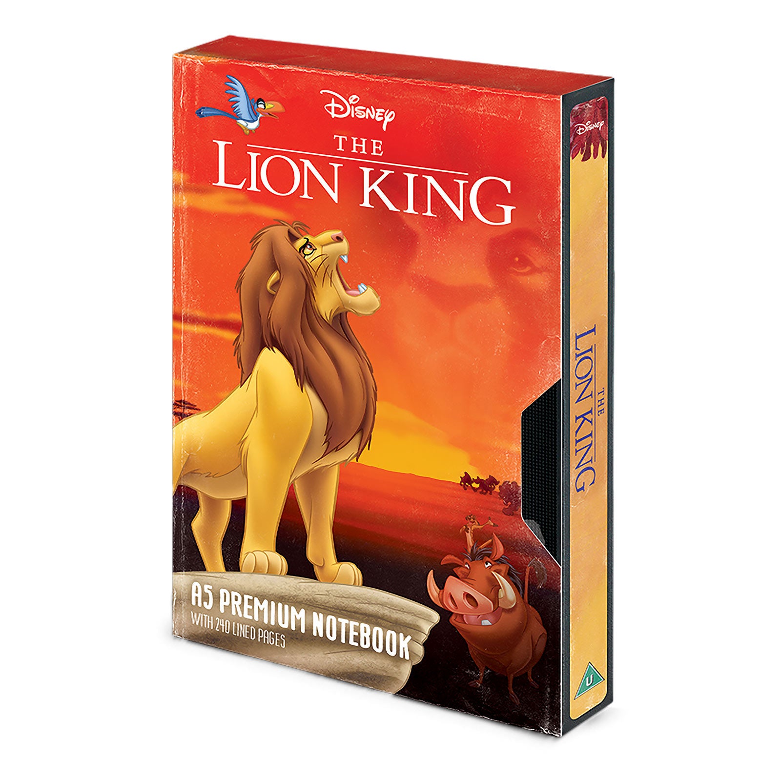 Product image The Lion King - Circle of Life VHS Premium Notebook A5