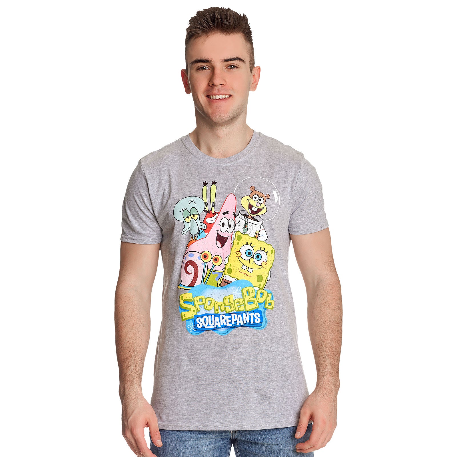 Product image SpongeBob - Friends Together T-Shirt grey