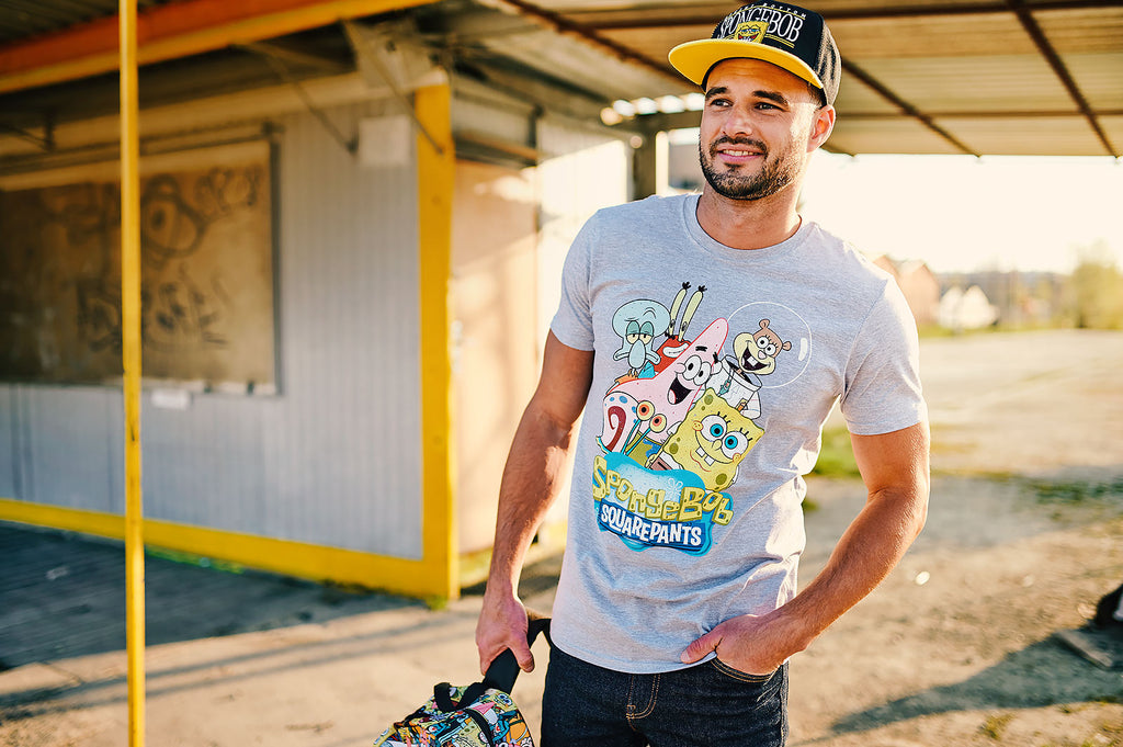 Product image SpongeBob - Friends Together T-Shirt grey